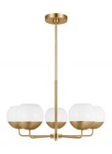 Visual Comfort & Co. Studio Collection 3168105EN3-848 - Alvin Five Light Chandelier