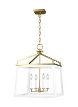 Visual Comfort & Co. Studio Collection CC1554MWTBBS - Carlow Large Lantern