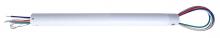 Canarm DR12WH-1OD - Replacement 12" Downrod for AC Motor Fans, WH Color, 1" Diameter with Thread