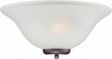 Nuvo 60/5379 - Ballerina - 1 Light Wall Sconce with Frosted Glass - Mahogany Bronze Finish