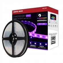 Nuvo 64/144 - Dimension Pro; Tape light strip; 32 ft.; Hi-Output; RGB plus Tunable White; J-Box connection; IP65;