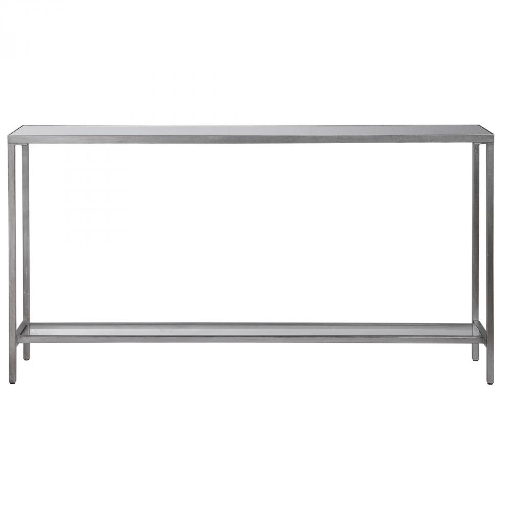 Hayley Silver Console Table