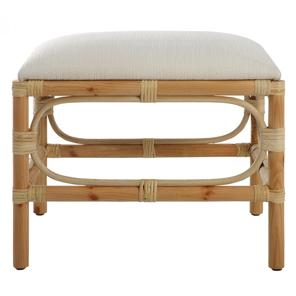 Laguna Small White Bench