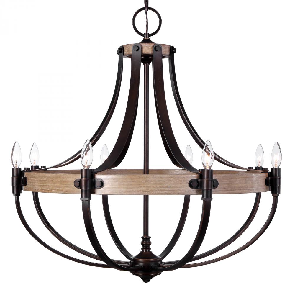 Dubois 8 Light Chandelier