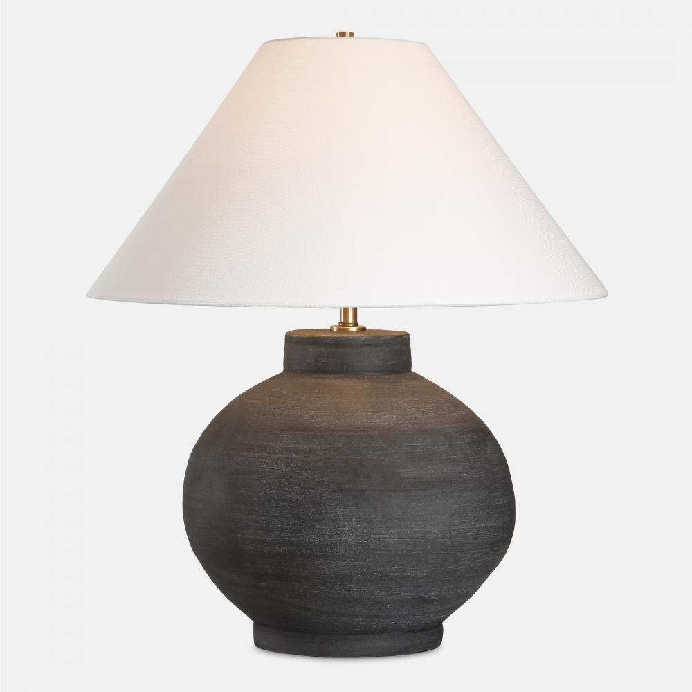 Uttermost Tramore Rustic Charcoal Table Lamp