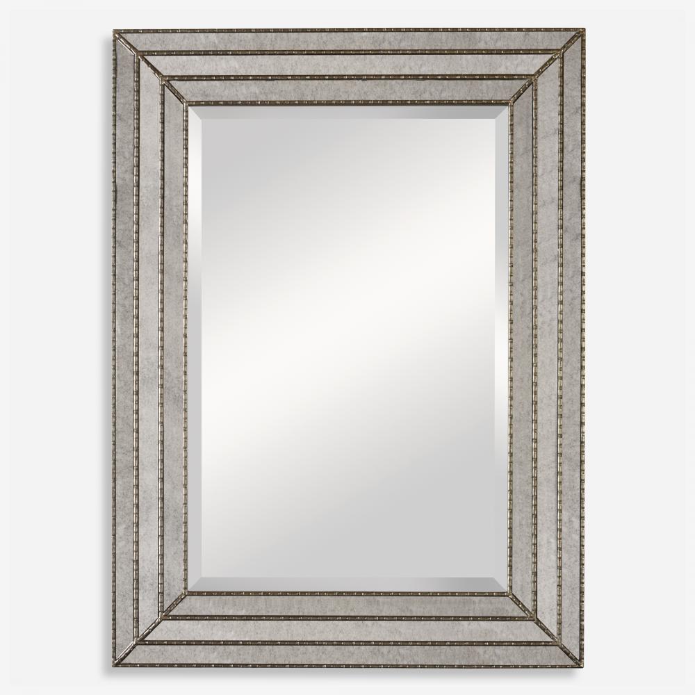 Seymour Antique Silver Mirror