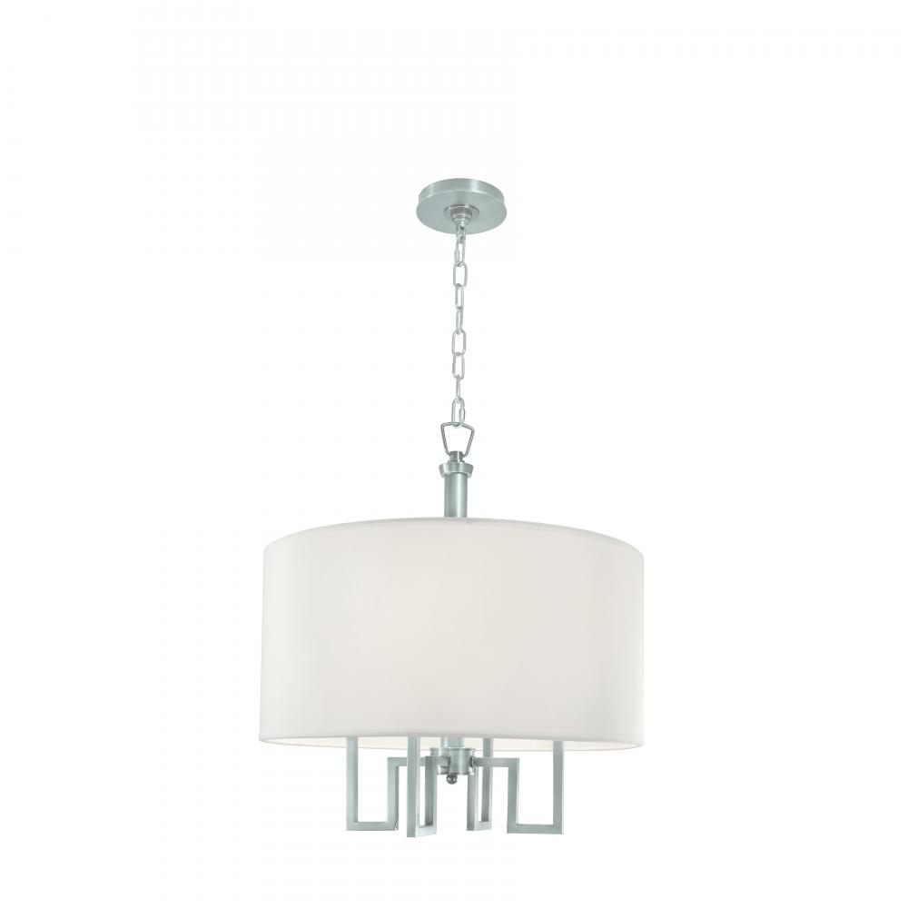 Maya 20'' Wide 4-Light Chandelier - Brushed Nickel